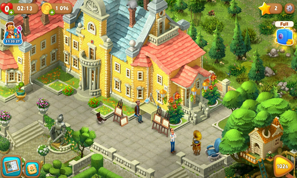 gardenscapes free online games